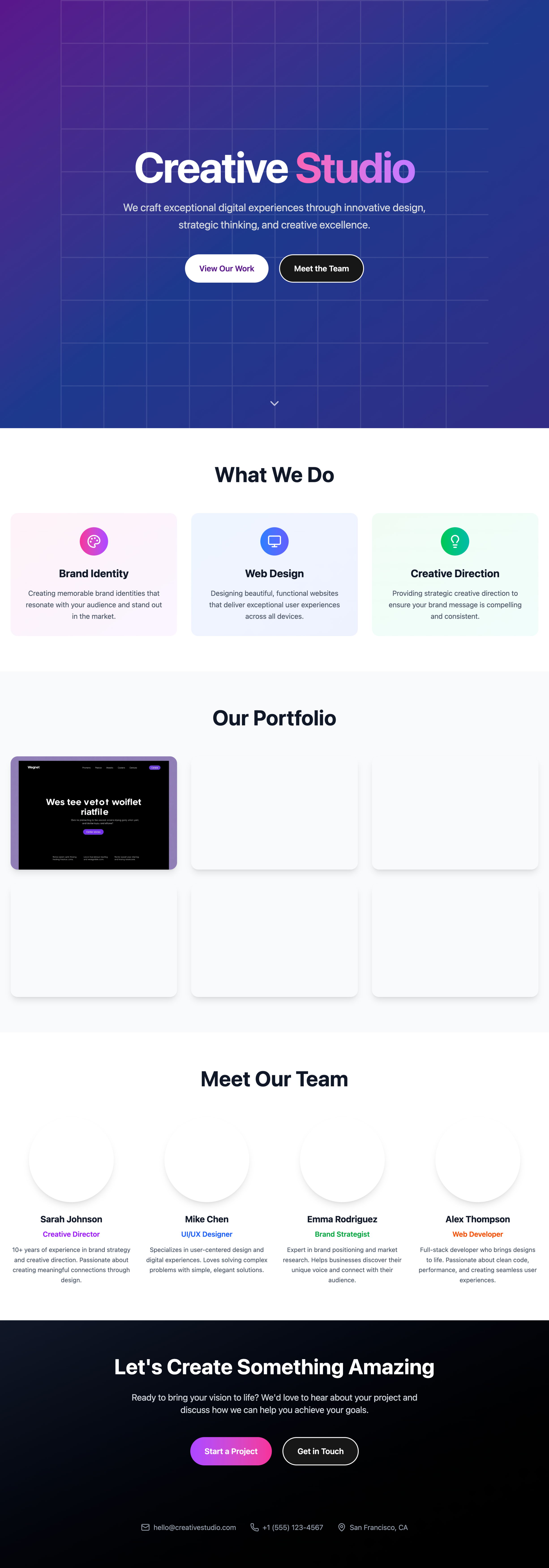 Creative Designer Studio